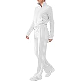 DITOK Track Suits for Women Set 2 Piece Spring Lounge Outfits Zip Up Sweatshirt & Sweatpants with Pocket Jogger Sweatsuits