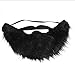 BeeSpring Fashion 1pc Funny Costume Party Male Man Halloween Beard Facial Hair Disguise Game Black Mustache