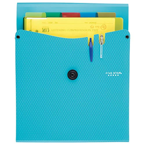 Five Star Expanding File Folder, 5Pocket Vertical Expandable File
