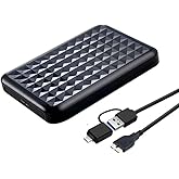 Tianken 250GB Ultra Slim Portable External Hard Drive 2.5'' USB 3.0 HDD Storage for PC, Mac, Laptop, PS4, PS5, Xbox one