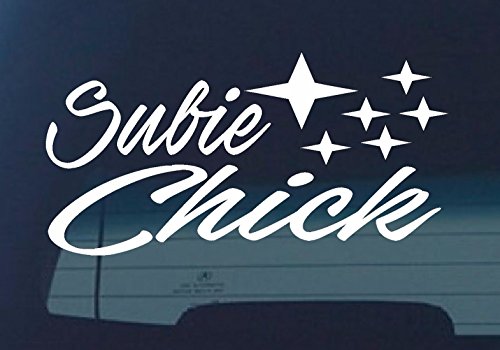 Subie Chick Girl Sticker Decal Girl Chick Subaru Jdm Drift Car