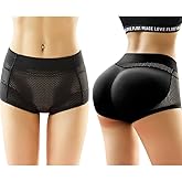 Malytizi Womens Butt Lifter Panty Padded Panty Butt Enhancer Adjustable Butt Pad Seamless Butt Panties Butt Lifting Shapewear