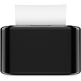 Xlxker Multifold Paper Towel Dispenser Countertop, Hand Towel Dispenser for Bedroom, Bathroom, Kitchen, Toilet (Black)