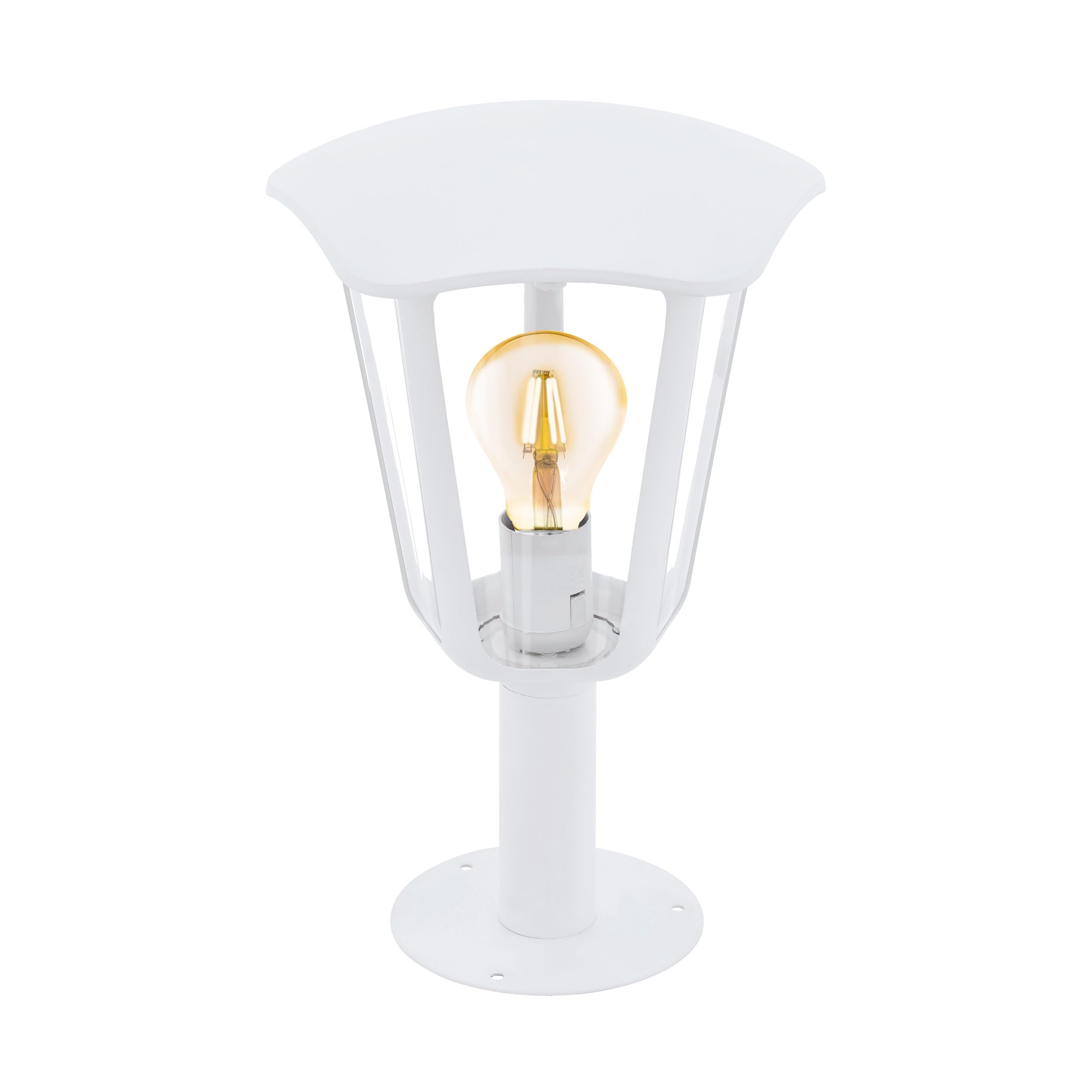 EGLO 98117 MONREALE Exterior Pedestal Lamp in White