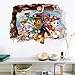 3D Paw Patrol Boys Girls Kids Room Wall Decal Stickers