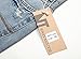 NITAGUT Men's Ripped Slim Fit Tapered Leg Jeans Light Blue-US 30