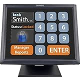 Planar Systems 997-5967-00 Model Touch Screen Monitor, PT1545R, Economical 5-Wire Resistive with Dual Serial/Usb, Internal Power, Speakers, 15