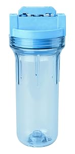 Omni Corporation U25-S-05 Omni U25 Water Filter Housing, 15-1/2 in L X 6-1/4 in W, 5 U