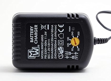 Mw Chargeur Nicd Nimh 1 A 10 Cellules 50 A 300ma 230v Unite S High Tech Chargeurs De Piles