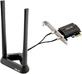 ASUS PCE-AXE59BT AXE5400 Wi-Fi 6E Tri-Band PCIe Adapter Bluetooth 5.2 OFDMA view 2
