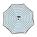 Monstleo Inverted Umbrella,Double Layer Reverse Umbrella for Car and Outdoor Use by, Windproof UV Protection Big Straight Umbrella with C-Shaped Handle and Carrying Bag (strip)