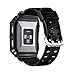 JINGCI Bands with Case for Fitbit Ionic, Shockproof Sport Wristband with 2 Pack Screen Protector for Fitbit Ionic