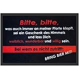 Schmutzfangmatte grün