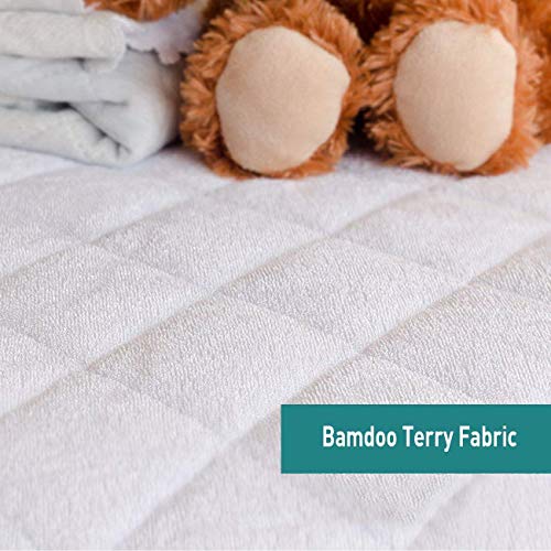 2 Mattress+Protector+Organic+Waterproof+Hypoallergenic