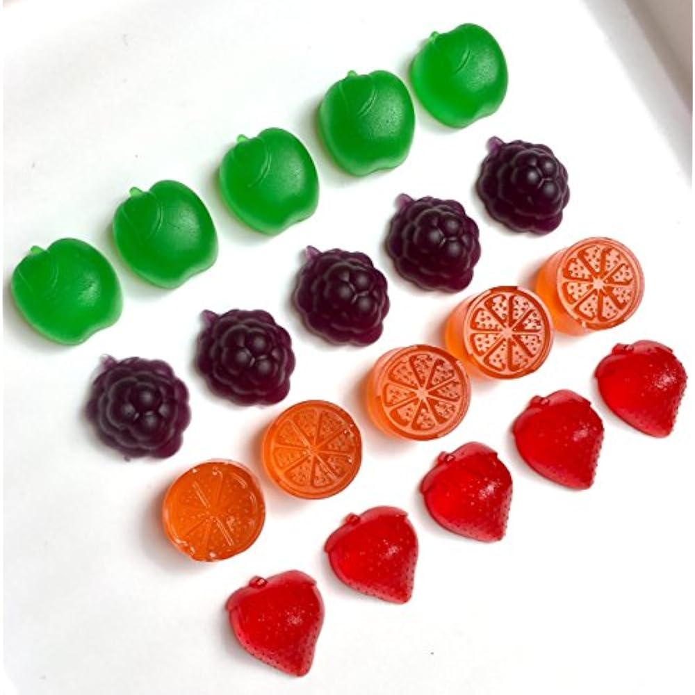 Candy Making Molds DIY Fruit Snacks Kit 4 BPAFree LFGB/FDA Grade