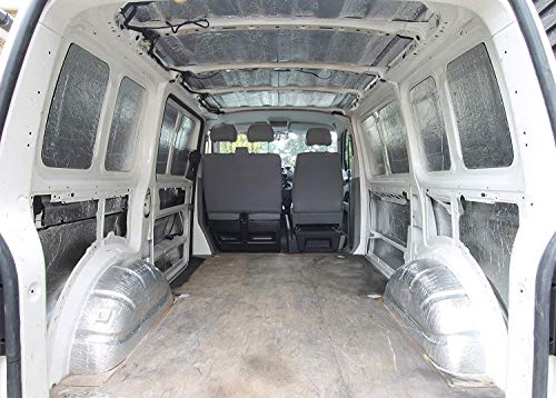 Thermal Aluminum Foil Foam Insulation- (2 Ft X 50 Ft Roll) Industrial Grade Radiant Barrier Great for Soundproofing, Automotive Insulation, Weatherproofing Roofs, Floors, Windows, Garages, RV's, More