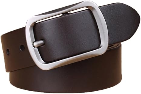 Amazon Co Jp メンズベルト クラシック レザーベルト カジュアル ベルト ベルト 色 Dark Coffee サイズ 125cm ホーム キッチン