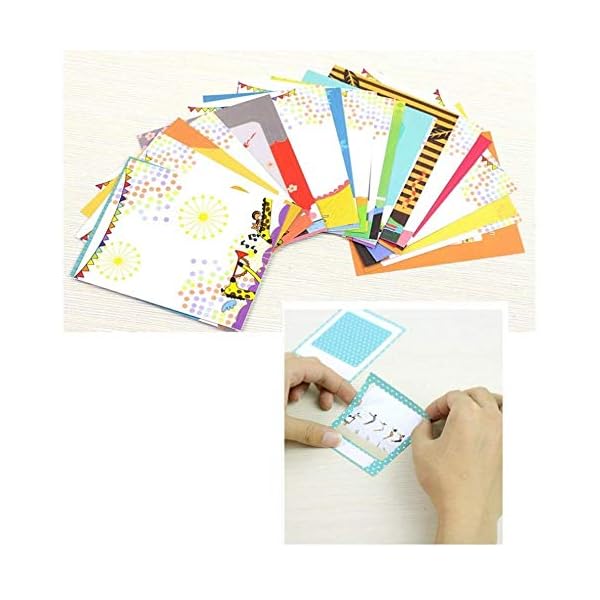 JXE Sofortbildkamera-Bundle Kit Zubehör für Fujifilm Instax Square SQ1 Kamera - Schutzhülle, Aufkleber Boarder, Desktop… – Bild 6