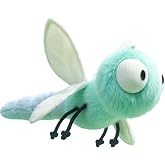 8.26'' Dragonfly Plush Green Insect Stuffed Animal Cute Dragonflies Pillow