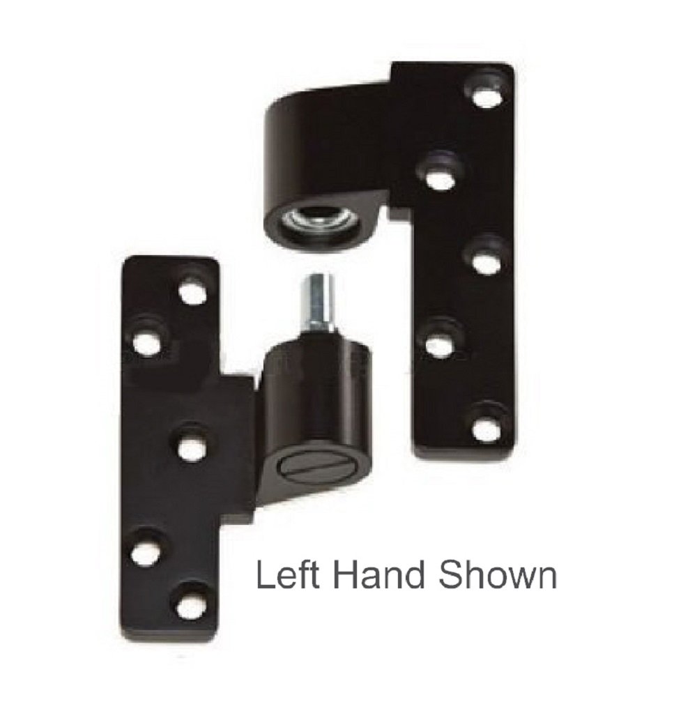 Intermediate Pivot Hinge Set, Kawneer Style Door, Dark