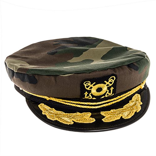 Dorfman Pacific Captains Hat - Yacht Hat for Everyday Wear, Boating or Costume Accessory