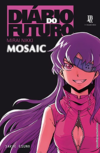 Livro Diário do Futuro. Mirai Nikki. Mosaic