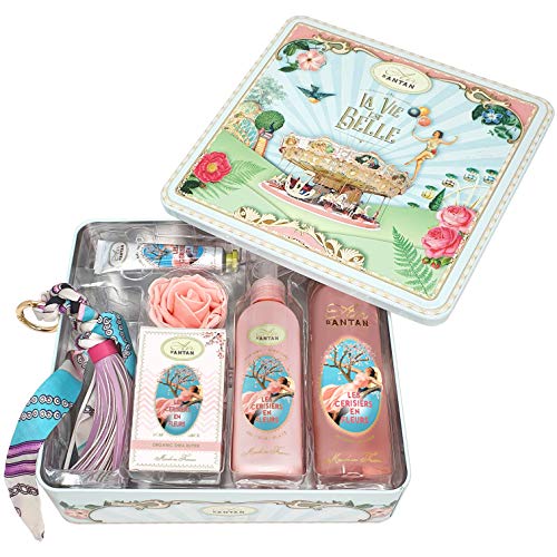 Wellness Set Für Frauen Kirschblüte: Duschgel/Schaumbad, Handcreme