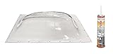 SCT RV Skylight Outer Dome, Clear - 14" x