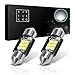 SiriusLED Super Bright 3020 Chipset Canbus Error Free LED Festoon Bulbs for Car Interior Lights License Plate Dome 1.25
