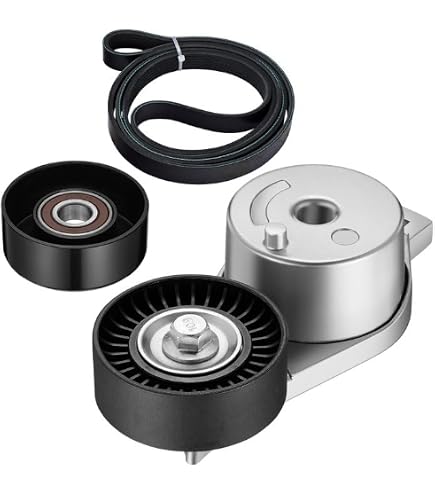 Gates 90K-38185 Serpentine Belt Kit For Dodge Caravan Grand Chrysler Town & Country – Includes Tensioner Idler