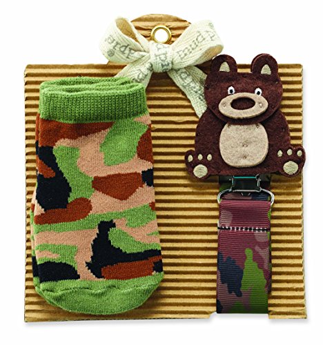 Mud Pie Bear Sock and Pacy Set