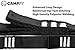 CAMPFY Hammock Straps - New XL Heavy Duty Tree Strap Design, 3X Stronger Loop System, Fail Resistant Stitching, No Stretch, Combined 24 Feet Long, 40 Loops, 4000LBS Breaking Limit | 2 Carabiners