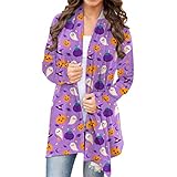 HUCHPI Womens Fair Isle Sweaters Cardigan For Women