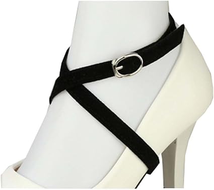 Amazon Com Women S Detachable Suede Shoe Strap High Heels Anti