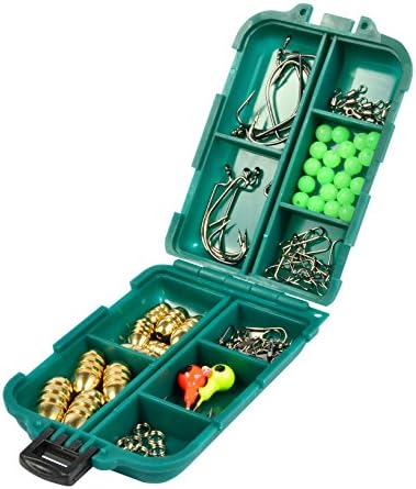 Kadaon Sea Saltwater Freshwater Kit Fishing Rod Kit 9 Kinds Over 83 Pieces