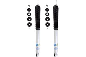 Bilstein 24-239455 Pair of 5100 Series Rear Monotube Shocks fits 2014 2018 Ram 2500 4WD with 0-1" Rear Lift w/o Air Leveling Suspension - Direct Fit