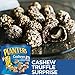 PLANTERS Cashew Halves & Pieces, 46 oz Resealable Canister - Roasted in Peanut Oil - Convenient Size Snack - Kosher Snack