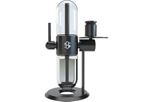 LIGHTERUSA Gravity Infuser 15" Length V2 with Rotating Glass, Black