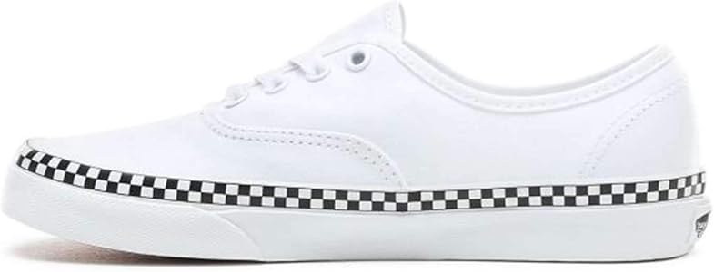 vans slip on check foxing blue and white