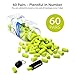 Mpow Foam Earplugs, 32dB NRR Ear Plugs, 60 Pairs with Aluminum Carry Case, Soft Ear Plugs Noise Reduction for Hearing Protection, Hunting Season, Sleeping, Snoring, Working, Shooting, Travel, Concerts