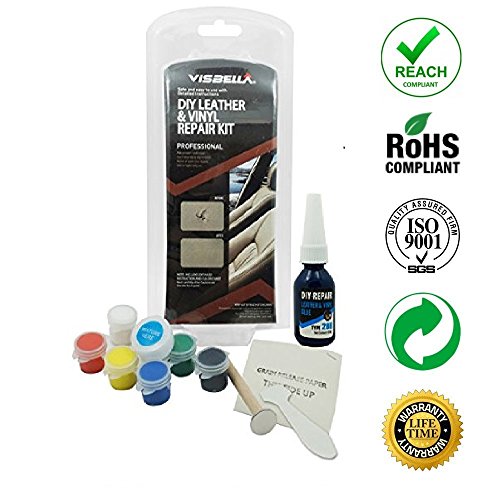 Professional Diy Leather Vinyl Repair Kit Fix Rips Burns Holes