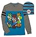 Nintendo Super Mario Brothers Long Sleeve Graphic Shirt with Beanie