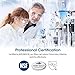 GLACIER FRESH RO Under Sink Reverse Osmosis System, Tankless, no electric drive, 0.45G/min high flow, 2.5:1 drain ratio. Effectively removes lead, heavy metals, PFOA, PFOS U03 water filter