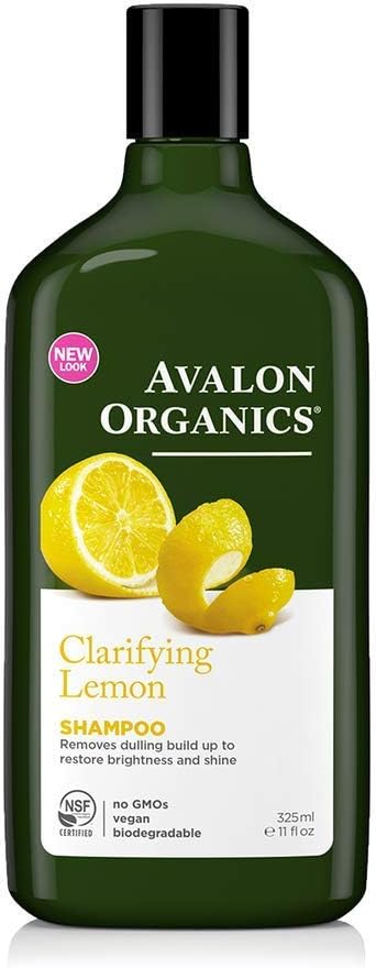 Avalon Organics Clarifying Lemon Shampoo 5 Pack 11 Oz Organic Ingredients