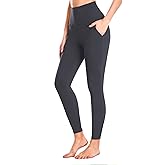 HayFeel Girls Leggings with Pockets-Kids Soft High Waist Athletic Workout Dance Running Yoga Pants for 6-14Years