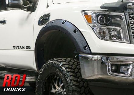 nissan titan pro 4x factory fender flares