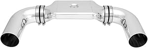 Spectre Performance 765 Low Profile Dual Sheet Metal Plenum Kit with 90° Tube