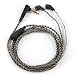 KZ ZST ED12 ES3 ZSR 0.75mm 2 pin Brown High Purity OFC Upgrade Replacement Earphones Cable for KZ Earphones (ZST Brown Cable) primary