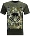 California Republic Camo Army Military Bear Men's T-Shirt - (Large) - Green