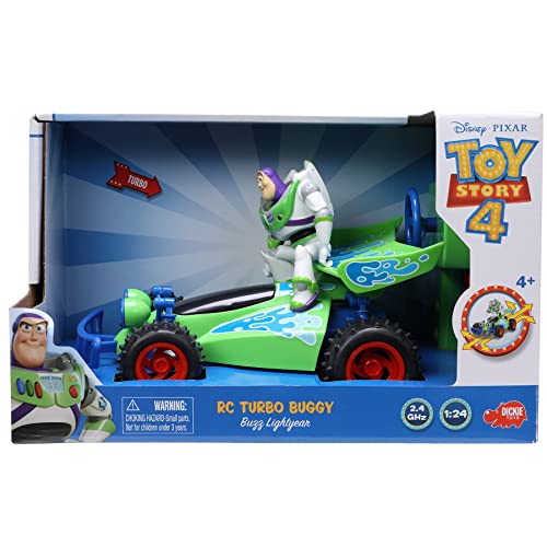Jada Toys Jada Disney Pixar Toy Story 4 Turbo Buggy W/Buzz Lightyear